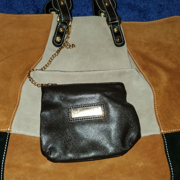 Womens suede bag - Picture 7 of 10